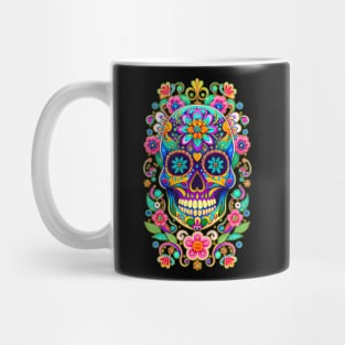 Sugar Skull Art - Vibrant Expression of Tradition Mug